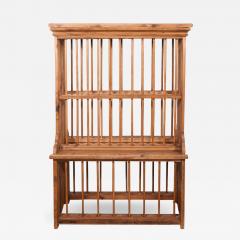 English Standing Pine Plate Rack - 2486275