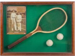 English Tennis Display Case Wall Plaque - 4539004