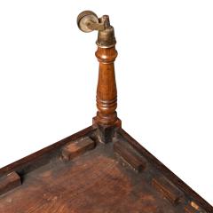 English Three Tier Dumb Waiter on Brass Castors in Brazilian Rosewood 1810 - 2328852