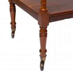 English Three Tier Dumb Waiter on Brass Castors in Brazilian Rosewood 1810 - 2328858