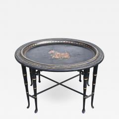 English Toleware Terrier Tray on Stand - 2010395