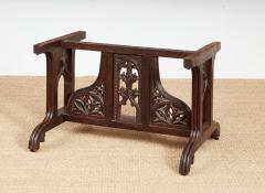 English Trestle End Center Table - 4375453