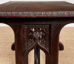 English Trestle End Center Table - 4375456