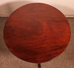 English Tripod Table In Mahogany Circa 1800 - 3264018