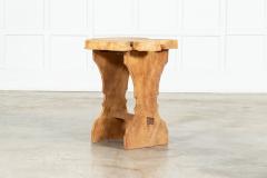 English Vernacular Elm Side Table - 3438401