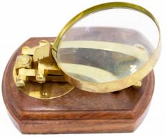 English Victorian Adjustable Magnifying Glass - 4674150