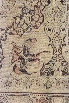 English Victorian Beige Patterned Table Cover - 4669847