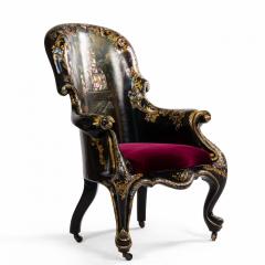 English Victorian Berga Arm Chair - 1404094