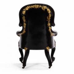 English Victorian Berga Arm Chair - 1404097