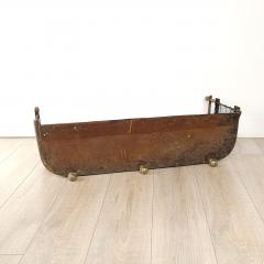 English Victorian Brass Fire Fender circa 1870 - 3483992