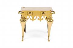 English Victorian Brass Hearth Fireplace Trivet - 4675883