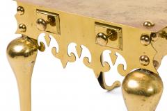English Victorian Brass Hearth Fireplace Trivet - 4675889
