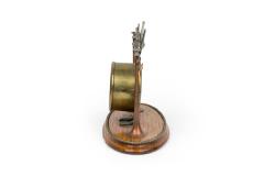 English Victorian Brass Horseshoe Clock - 4658496
