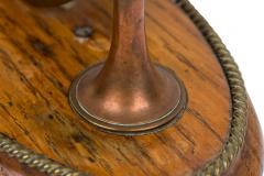 English Victorian Brass Horseshoe Clock - 4658500