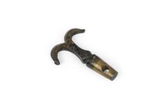 English Victorian Brass Horseshoe Clock - 4658502