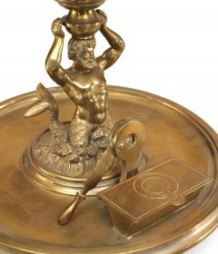 English Victorian Bronze Humidor with Vase - 4321997