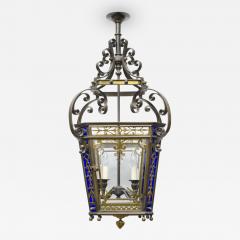 English Victorian Bronze Lantern - 107325