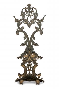 English Victorian Cast Iron Hatrack Umbrella Stand - 4653290