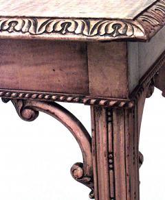 English Victorian Chinese Chippendale End Table - 4650559