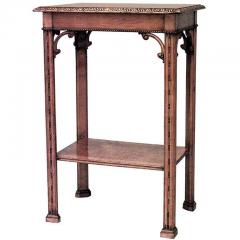 English Victorian Chinese Chippendale End Table - 4700296