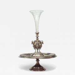 English Victorian Compote with Horse Figures - 4662189