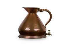 English Victorian Copper Four Gallon Water Decanter Ewer - 4669653