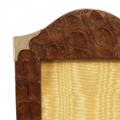 English Victorian Crocodile Picture Frame - 4198896