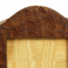 English Victorian Crocodile Picture Frame - 4198899