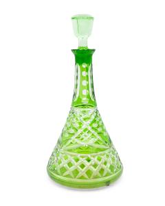 English Victorian Cut Crystal Decanter - 4321578