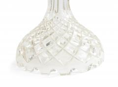 English Victorian Cut Crystal Table Lamp - 1380851
