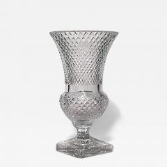 English Victorian Cut Crystal Vase - 4741774