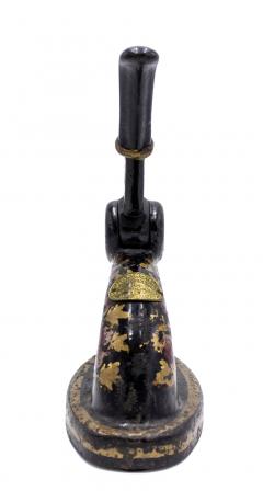 English Victorian Ebonized Seal Presser - 4322636