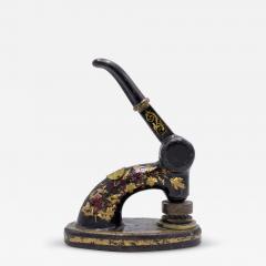 English Victorian Ebonized Seal Presser - 4332406