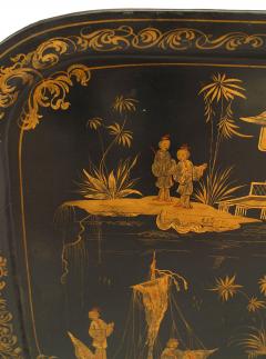 English Victorian Ebonized Tray Top - 1438251