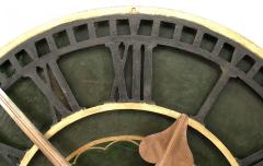 English Victorian Green Clock - 4408074