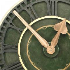English Victorian Green Clock - 4408075