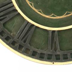 English Victorian Green Clock - 4408076