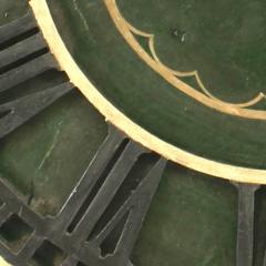 English Victorian Green Clock - 4408077