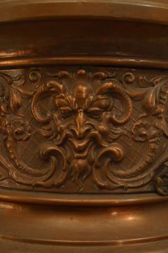 English Victorian Hammered Copper Centerpiece - 4201606