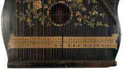 English Victorian Lacquered Zither - 4321776