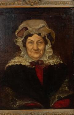 English Victorian Lady in Lace Portrait - 4517028