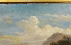 English Victorian Landscape of Boy with Dog and Bulls - 4516276