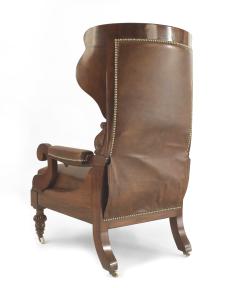 English Victorian Mahogany Arm Chair - 1404149