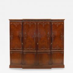 English Victorian Mahogany Armoire - 2802279