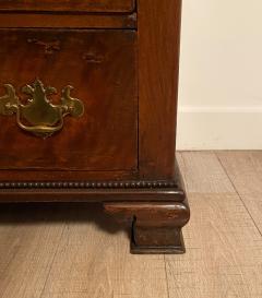 English Victorian Mahogany Secretary Desk with Bookcase circa 1860 - 2689937