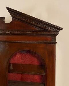 English Victorian Mahogany Secretary Desk with Bookcase circa 1860 - 2689938