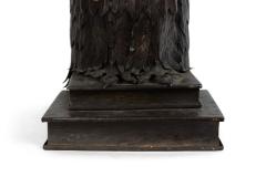 English Victorian Metal Owl Table Lamp - 4635798