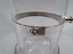 English Victorian Modern Sterling Silver Decanter 1884 - 3749131