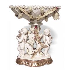 English Victorian Moore Porcelain Centerpiece - 4662155