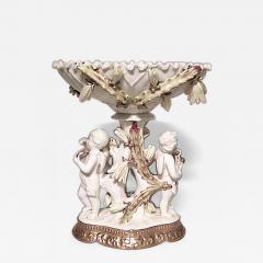 English Victorian Moore Porcelain Centerpiece - 4662173